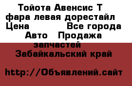 Тойота Авенсис Т22 фара левая дорестайл › Цена ­ 1 500 - Все города Авто » Продажа запчастей   . Забайкальский край